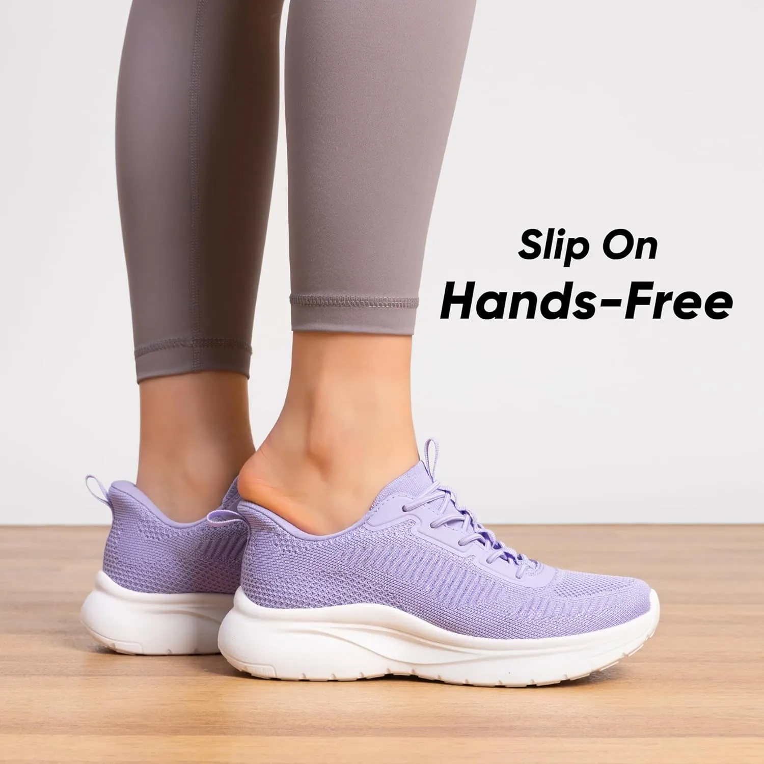 Women's Slip on Walking Shoes Tennis Lightweight Gym Sneakers ActiveFlow Workout Breathable Hands-Free Cross Trainer Comfortable Fashion Sneakers