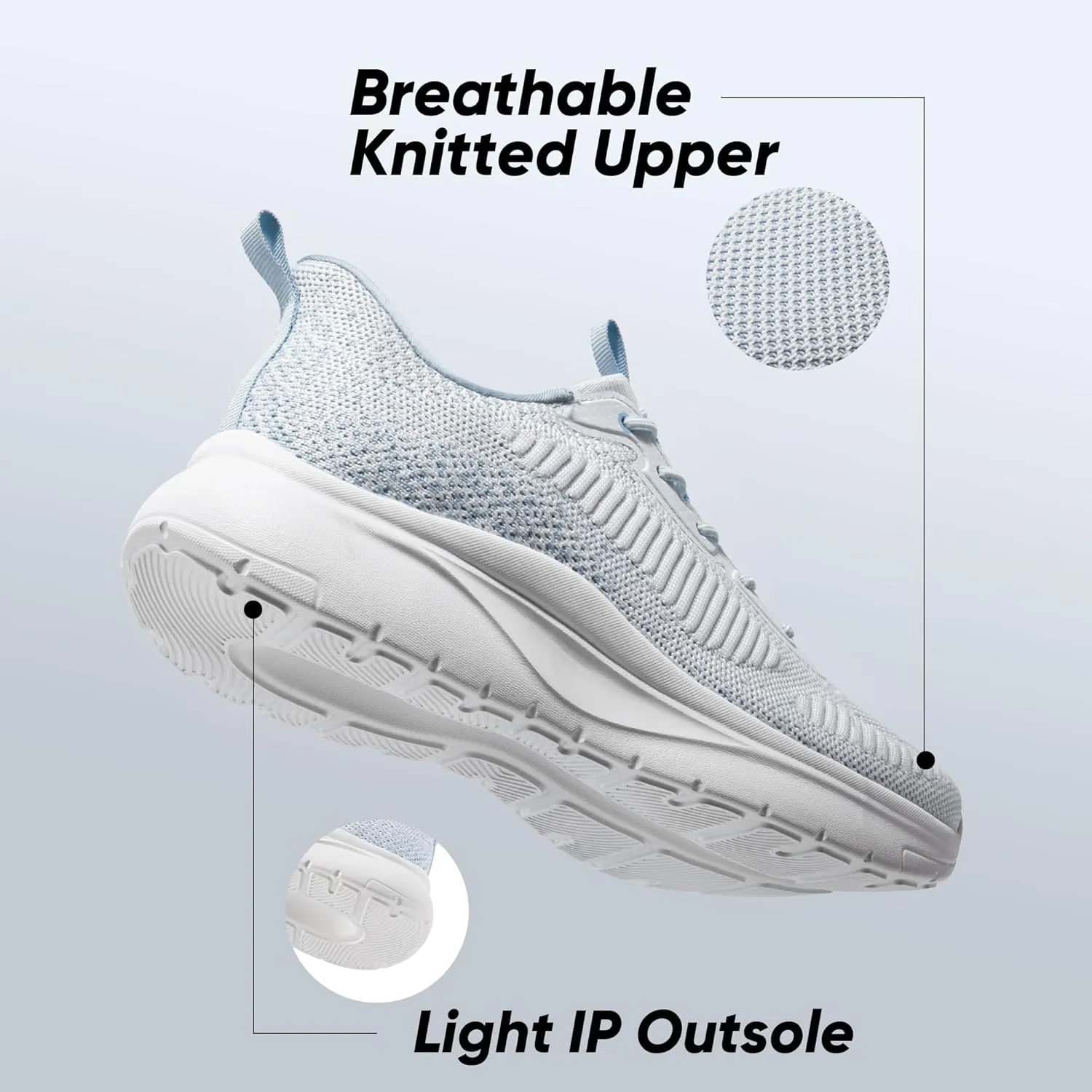 Women's Slip on Walking Shoes Tennis Lightweight Gym Sneakers ActiveFlow Workout Breathable Hands-Free Cross Trainer Comfortable Fashion Sneakers