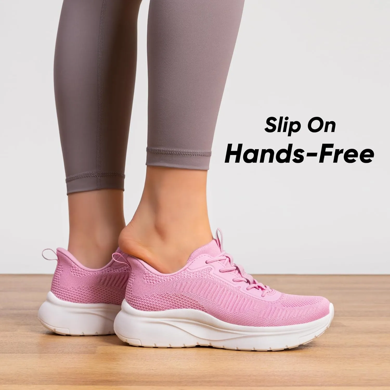 Women's Slip on Walking Shoes Tennis Lightweight Gym Sneakers ActiveFlow Workout Breathable Hands-Free Cross Trainer Comfortable Fashion Sneakers
