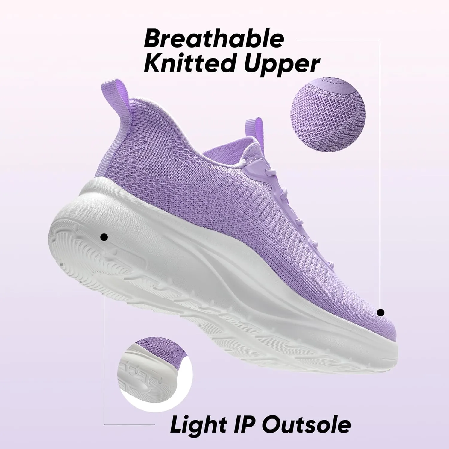 Women's Slip on Walking Shoes Tennis Lightweight Gym Sneakers ActiveFlow Workout Breathable Hands-Free Cross Trainer Comfortable Fashion Sneakers