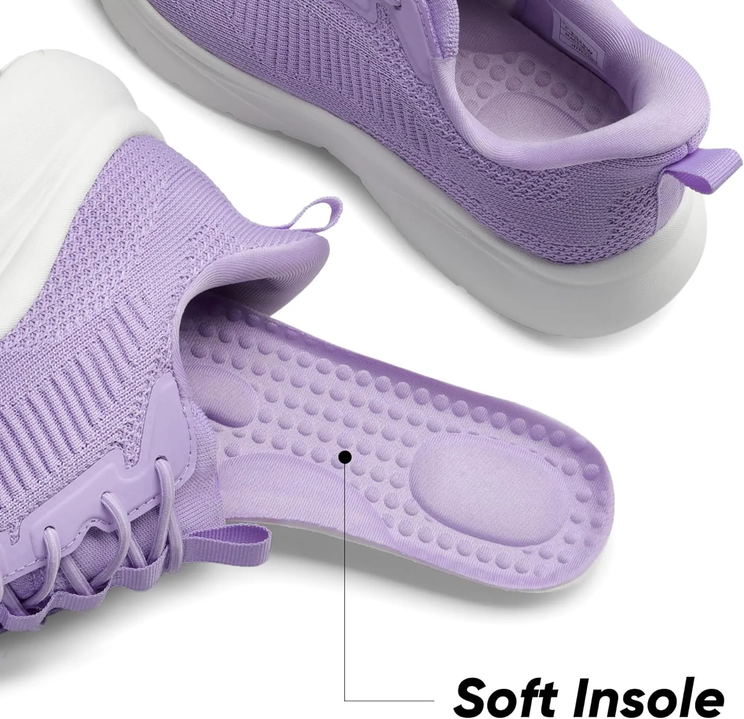 Women's Slip on Walking Shoes Tennis Lightweight Gym Sneakers ActiveFlow Workout Breathable Hands-Free Cross Trainer Comfortable Fashion Sneakers