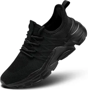Women's Walking Shoes Lightweight Breathable Mesh Upper Casual Jogging Shoes Ladies Tennis Shoes Workout Footwear Non-Slip Gym Sneakers for Women