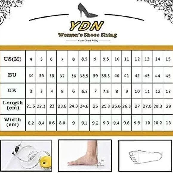 YDN Black Women Chunky High Heels Round Toe Oxford Chain Loafer Shoes
