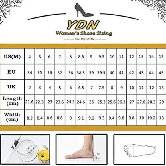 YDN Women Chunky High Heels Round Toe Oxford Loafer Size Color Material Customiz
