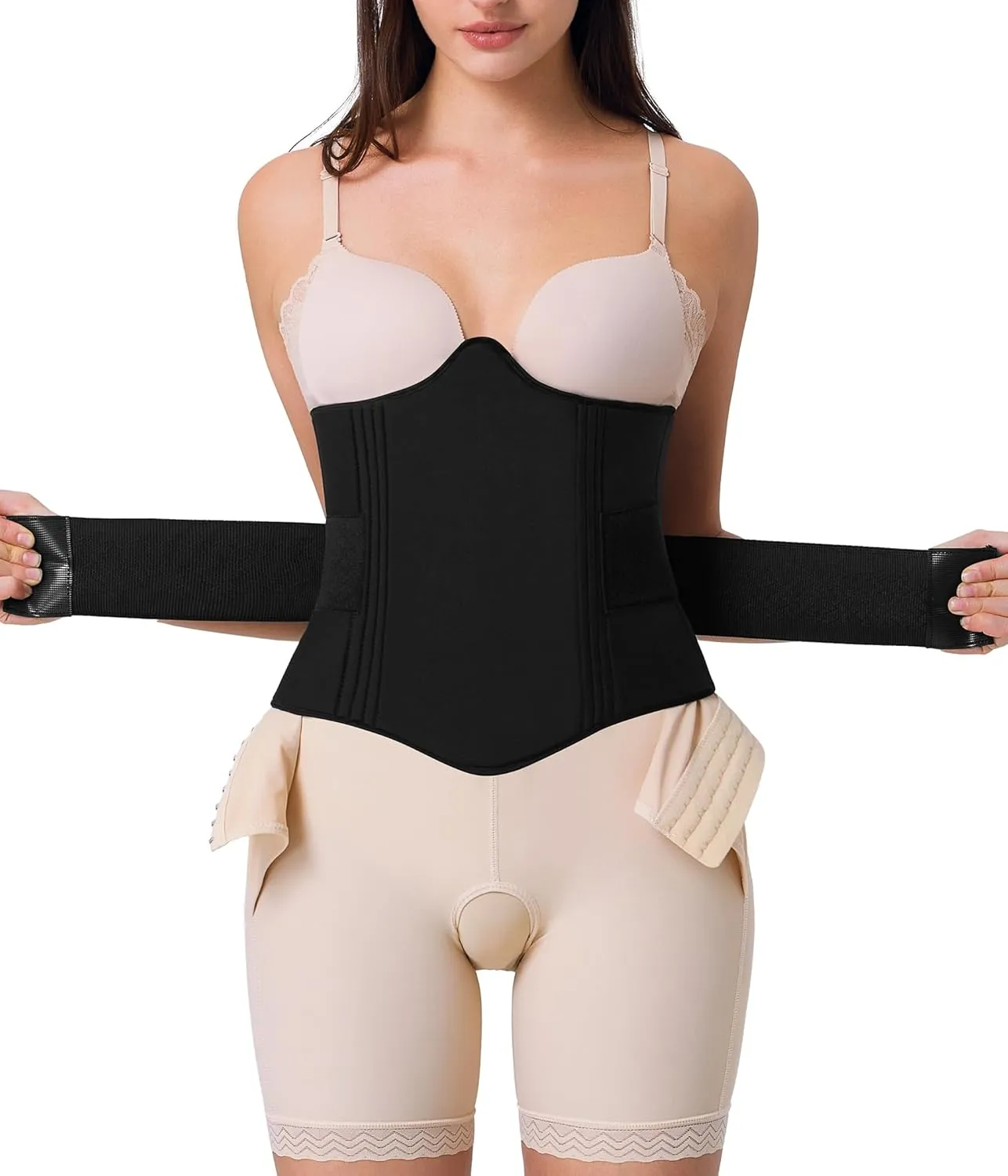 YERKOAD 360 Lipo Foam Ab Board Post Surgery Liposuction Abdominal Compression Boards Tummy Tuck Recovery Waist Cincher