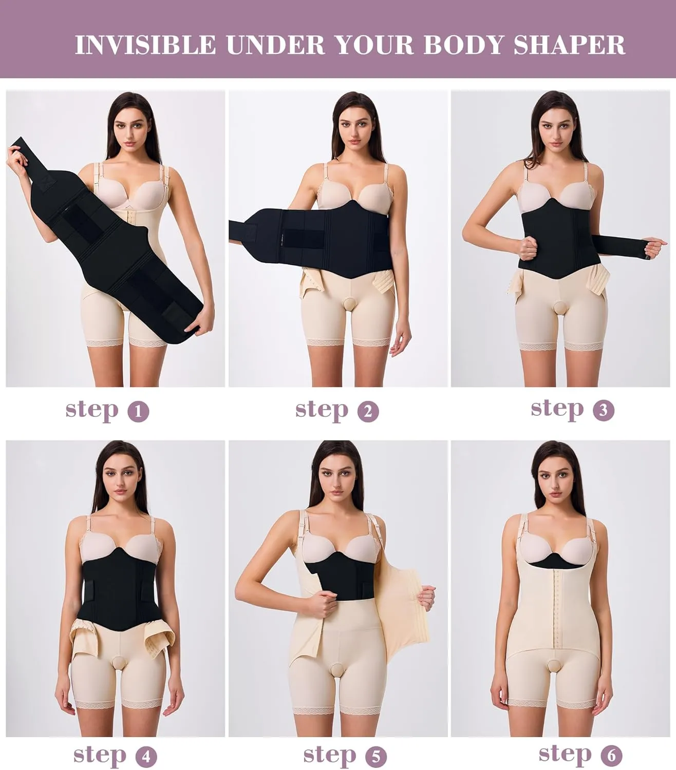 YERKOAD 360 Lipo Foam Ab Board Post Surgery Liposuction Abdominal Compression Boards Tummy Tuck Recovery Waist Cincher
