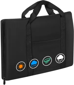 ZBXFCSH Heavy Duty 600D Polyester Medium Griddle Bag compatible with Camp Chef Single Burner Griddle Carry Bag - SG30, CGG16, SG14, FG20, MSG20 Cast Iron Griddle Bag Accessories -22''L×18‘’W ×1‘’H