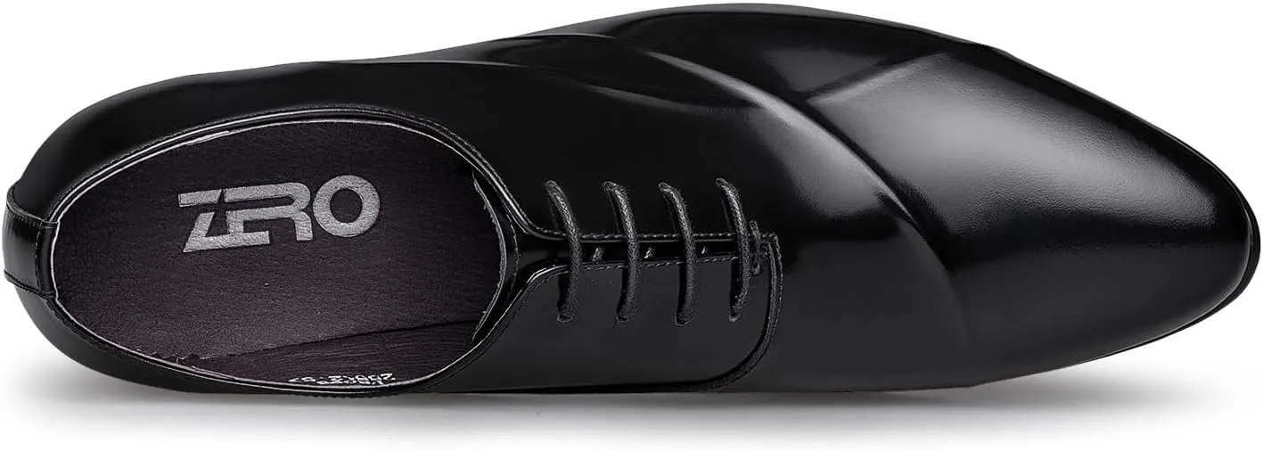 ZRO Men's Lace Up Formal Modern Oxford Dress Shoes